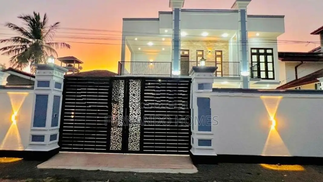 15 Perches Land With Quality Modern Box 5Br House For Sale In Negombo