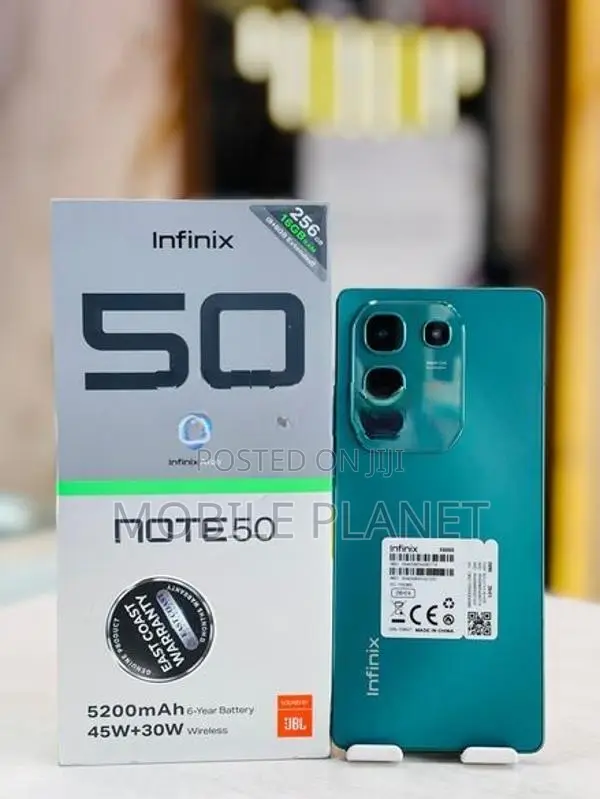 Infinix Note 50 8GB 256GB (Used)