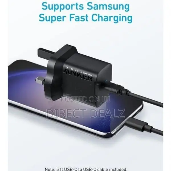 Anker 312 30W Charger UK Plug