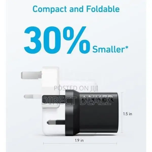 Anker 312 30W Charger UK Plug