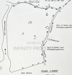 (AFA93) Beach Facing 1310 P ( 08 Acre 30 Perches ) Land Sale At Tangle