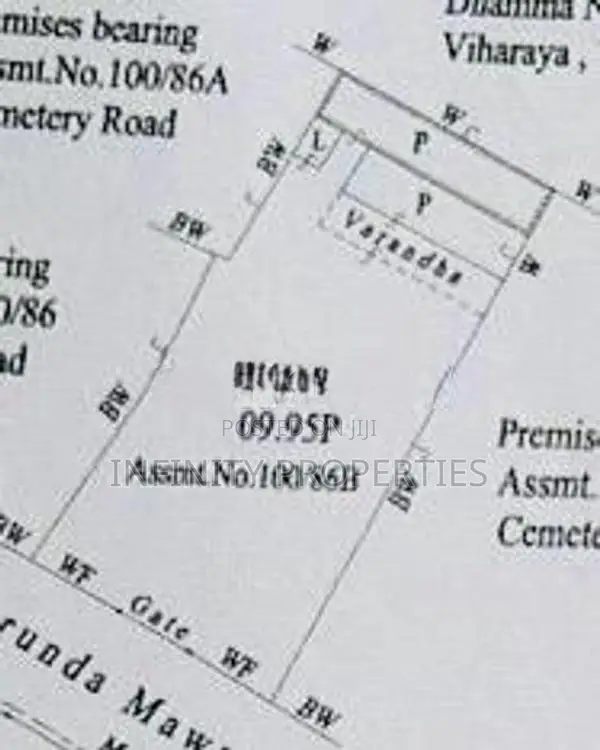 (AFA96) 10 P Bare Land Sale at Ebuldeneya Nugegoda
