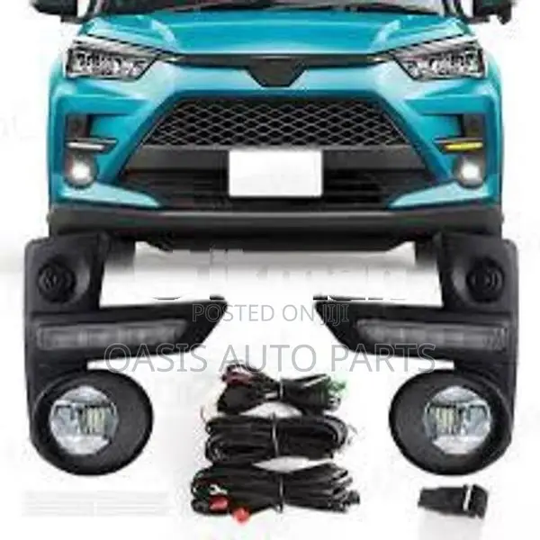 Toyota Raize fog lamps LED complete set with DRL