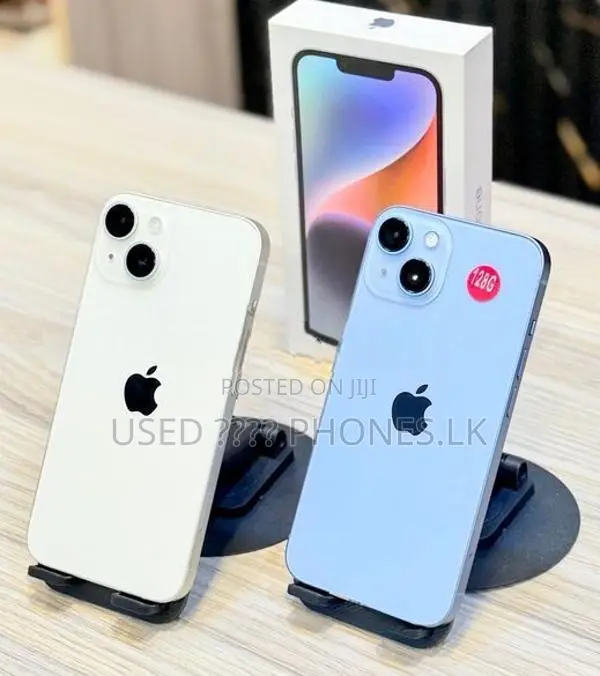 Apple iPhone 14 Starlight-Blue|128GB (Used)