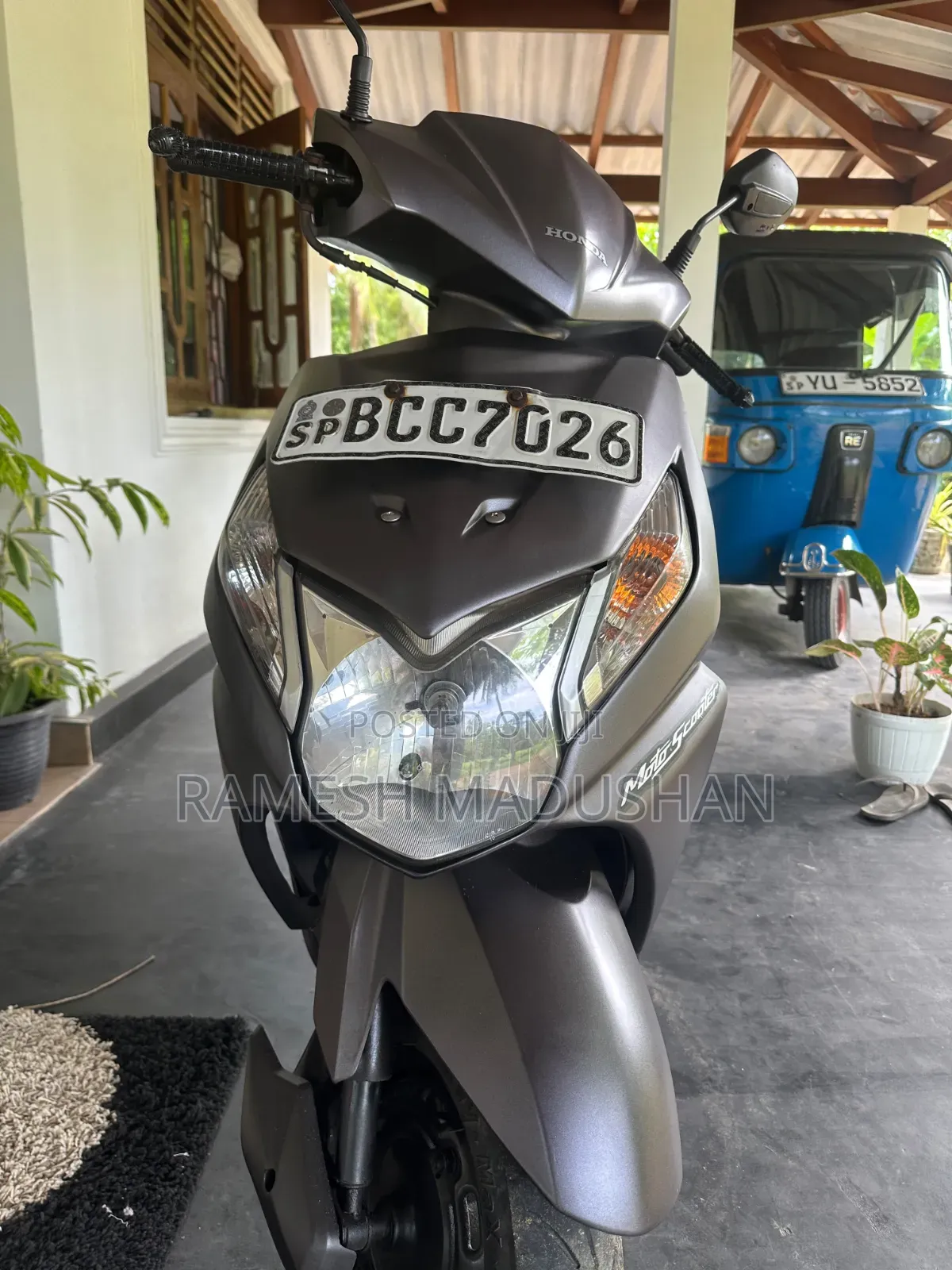 New Honda Dio 2014 Gray