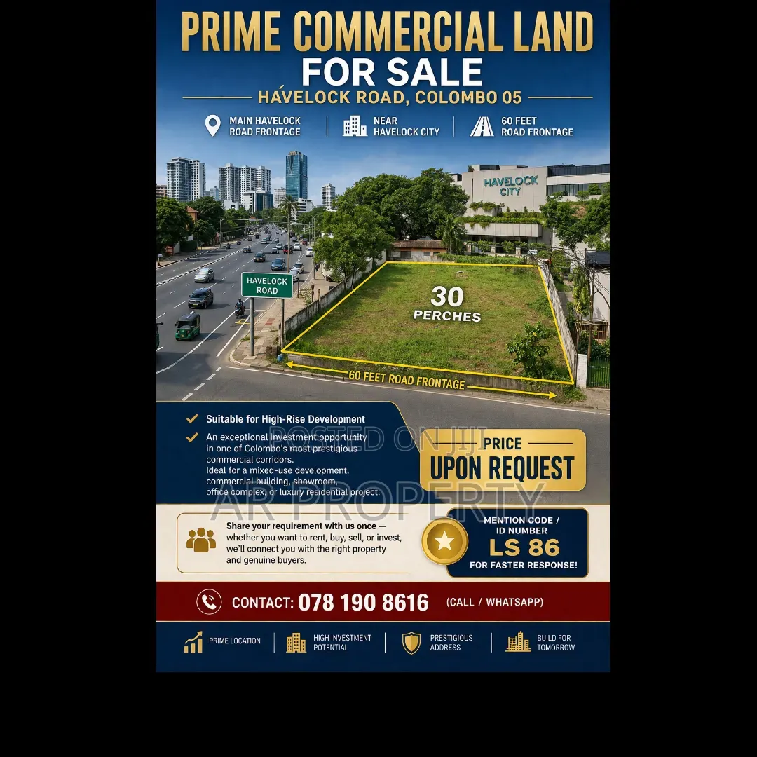 Commercial Property for Sale in Wattala