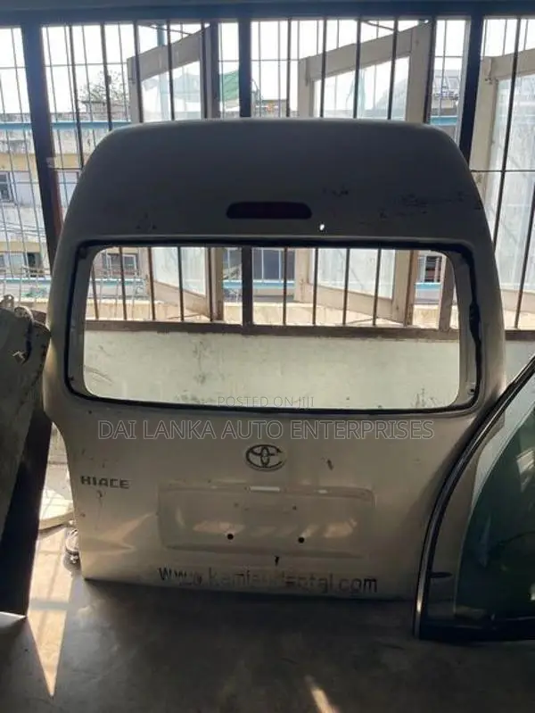 Toyota Hiace KDH Dickey Panel High Roof