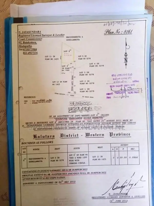 Land For Sale in Bandaragama Walmilla Junction