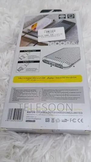 Asper A323 10000MAH Power Bank