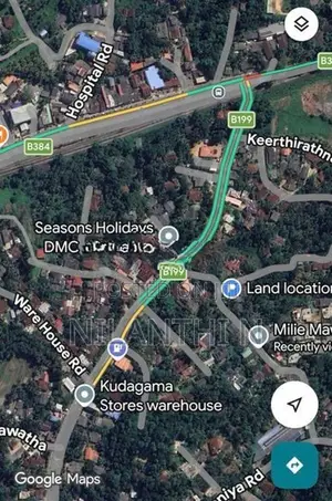 Land for Sale with A House Rambukkana Town