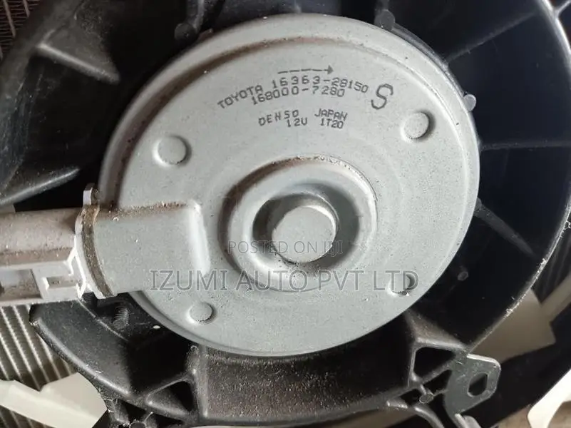 Toyota Vitz KSP130 Radiator with Fan