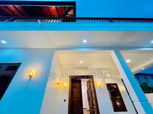 Wooden Floor Brand New Upstairs 4 Bed Rooms House For Sale in Negombo