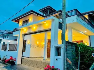 Wooden Floor Brand New Upstairs 4 Bed Rooms House For Sale in Negombo