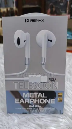 Remax Type-C Metal Earphones RM-05a