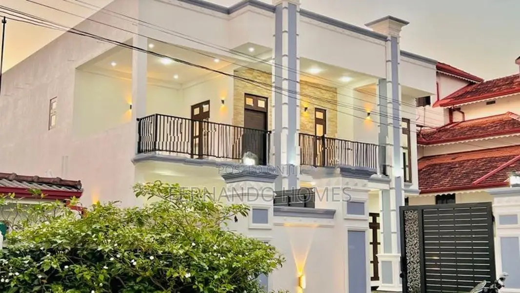3rd Floor Open Terrace 5 Br Modern Box House For Sale In Negombo