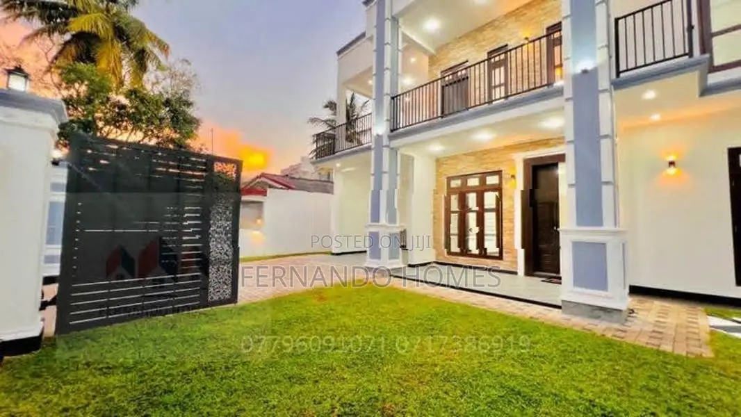 15P Land With Latest Modern Box 5Br House For Sale In Negombo