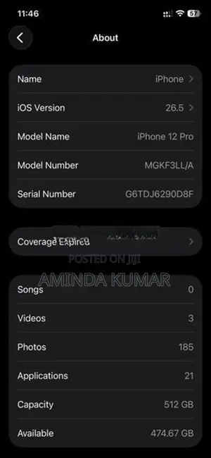 Apple iPhone 12 Pro (Used)