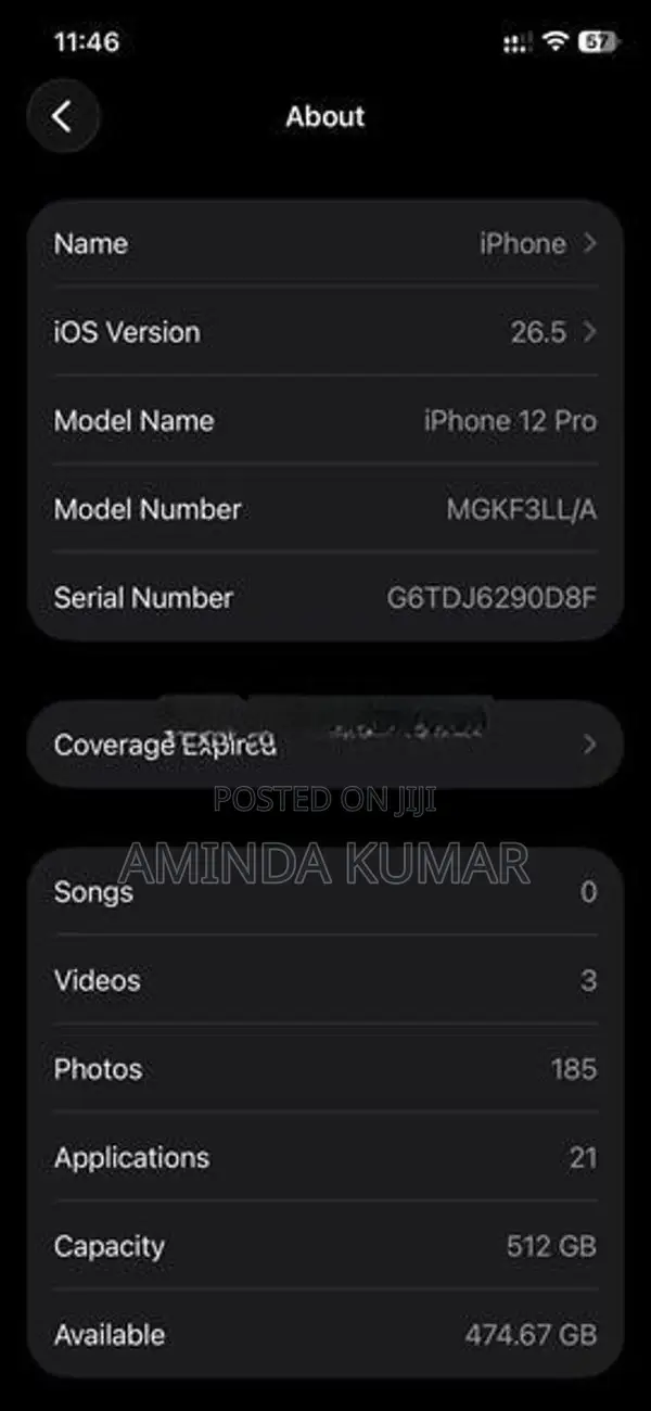 Apple iPhone 12 Pro (Used)