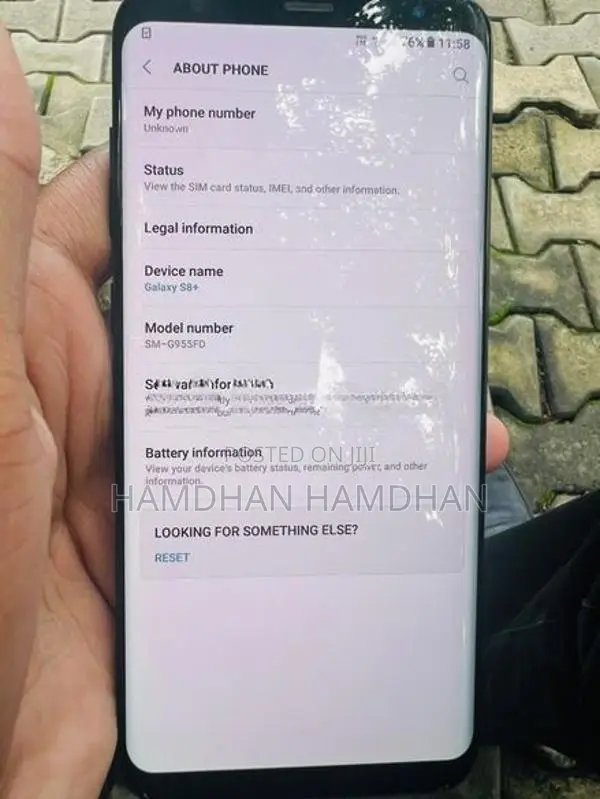 Samsung Galaxy S8+ (Used)
