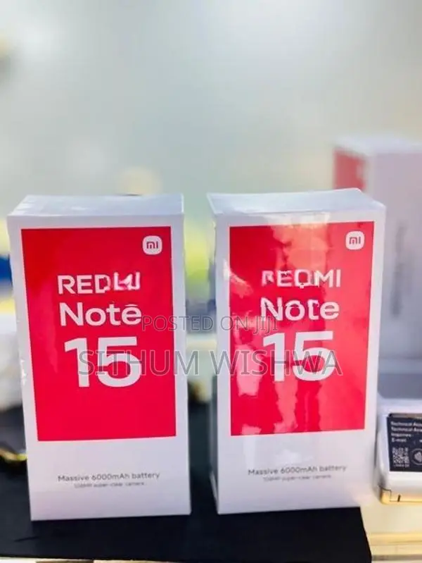 Xiaomi Redmi Note 15 256GB (Brand New)