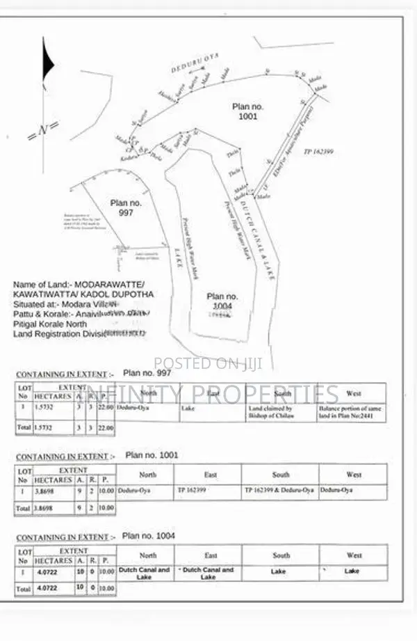 (AFA203) Water Front 23.5 Acre Land Sale At Chilaw