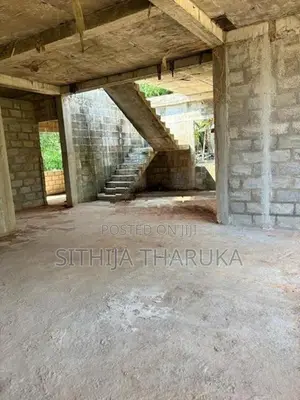 Half Built House with 12.5 Perches Land for Sale in Bemmulla