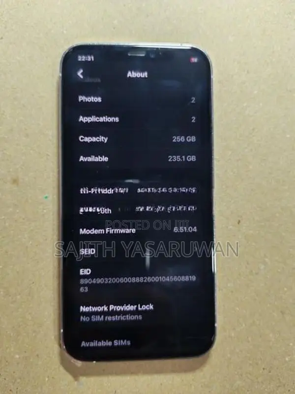 Apple iPhone 12 Pro 256GB (Used)