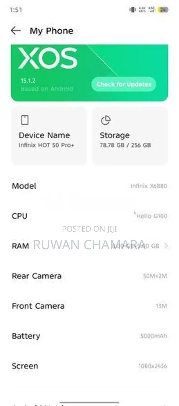 Infinix Hot 6 (Used)