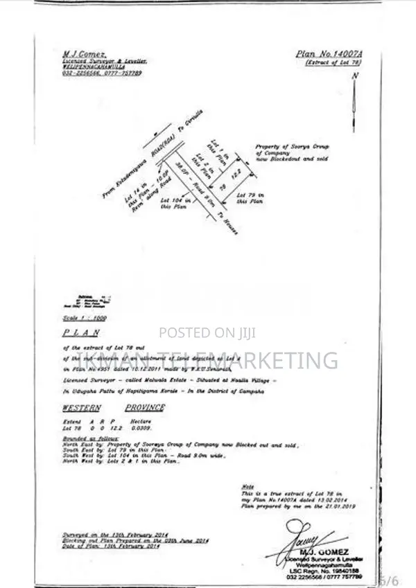 Land for Sale in Giriulla, Nalalla