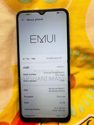 Huawei Nova Y61 (Used)