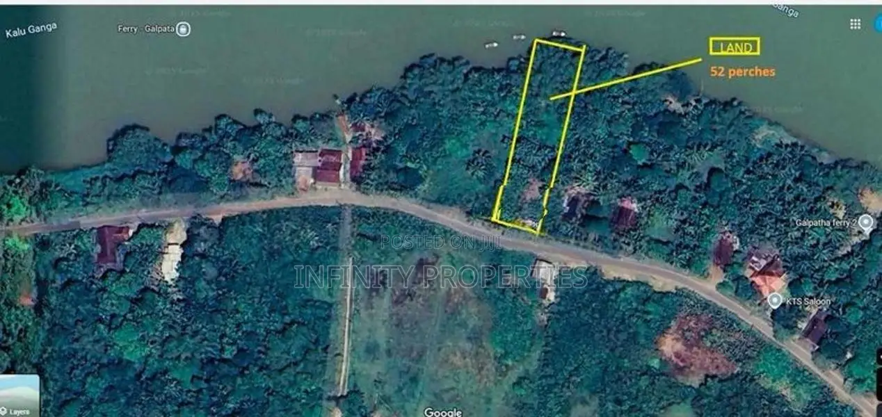 Water Front 40P Land Sale at Kalutara