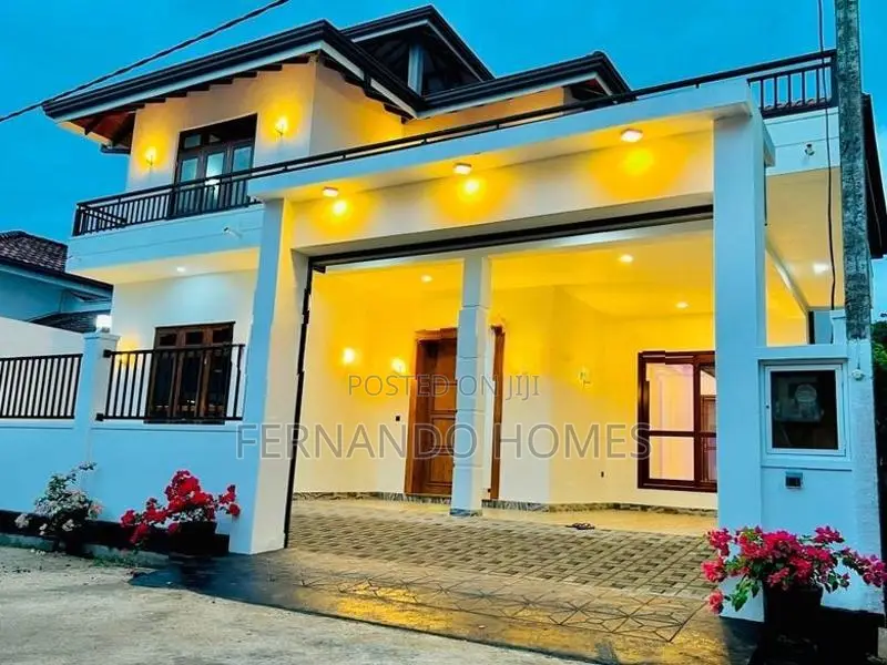 Genuine QC Wooden Floors With An Upstairs House For Sale In Negombo Ar