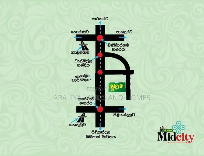 Bandaragama - Kindelpitiya Land For Sale