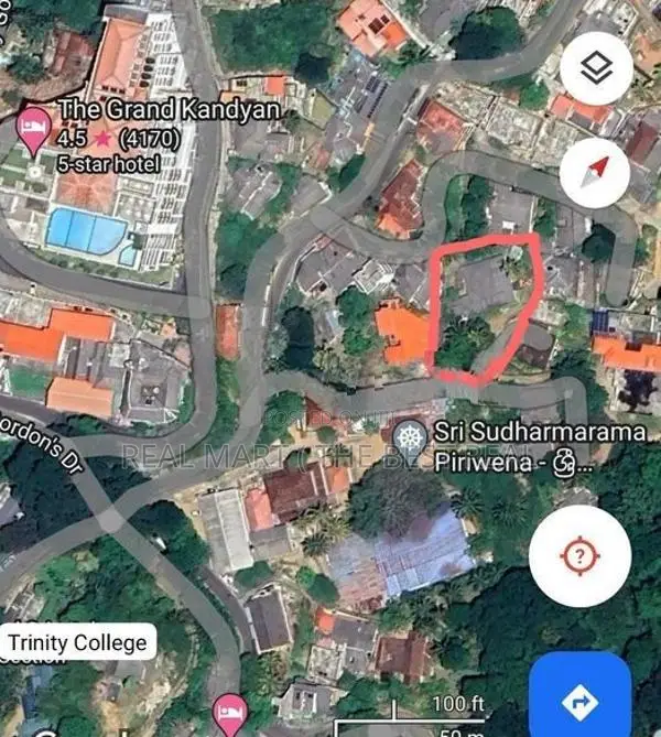 KANDY CITY : 12P PREMIUM FLAT LAND FOR SALE