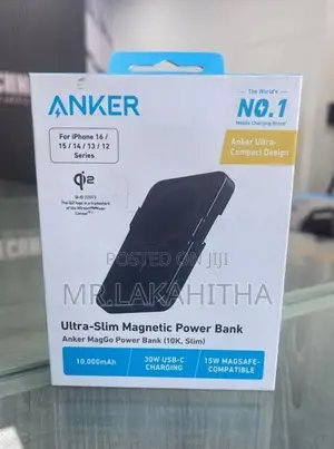 MAGNETIC POWER BANK 10000mAh ANKER MAG GO
