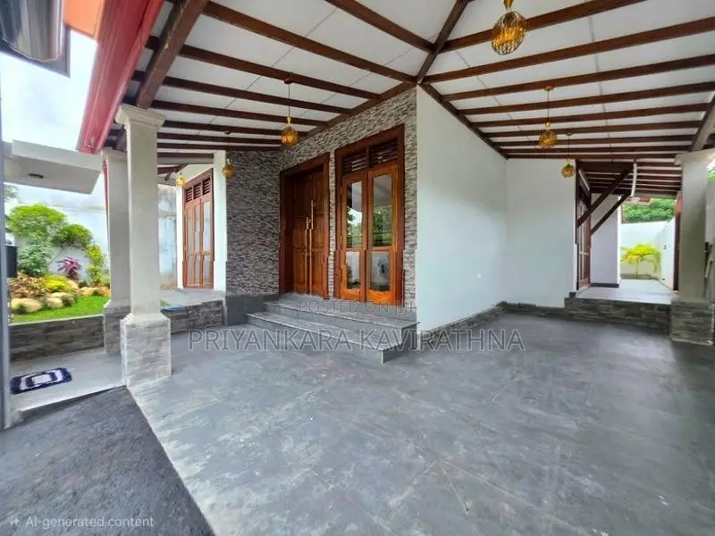 වාස්තු විද්‍යානුකූලව ඉදිකළ අලංකාර අලුත්ම නිවස විකිනීමට - කහතුඩුව