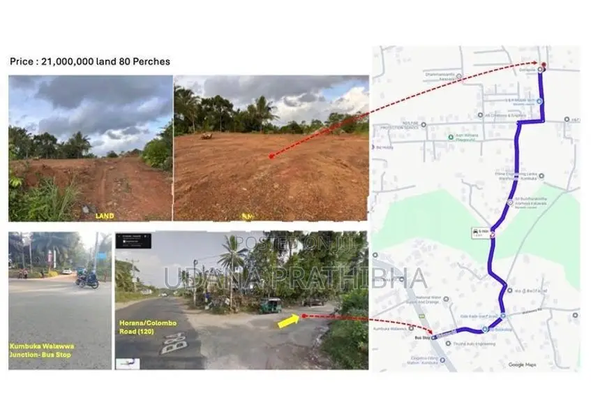 80 Perch Land for Sale in Gonapola Plot