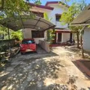 Land with Valuable Two-Story House for Sale in Gampaha