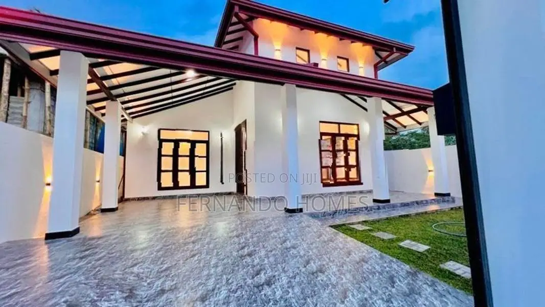 Spacious Living Area Brand New Luxury Single Storey House Sale Negombo