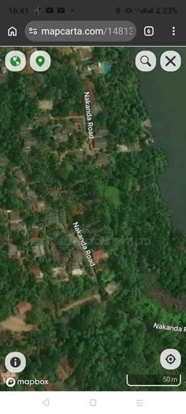 Prime 40-Perch Riverside Land For Sale in Hikkaduwa
