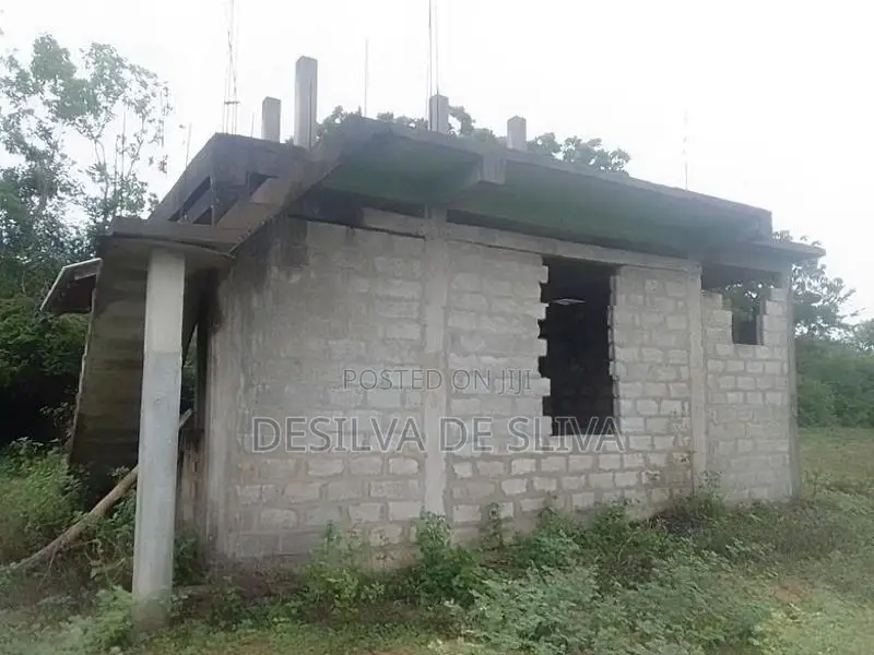 Land with Half Built Building for Sale Ranminithenna