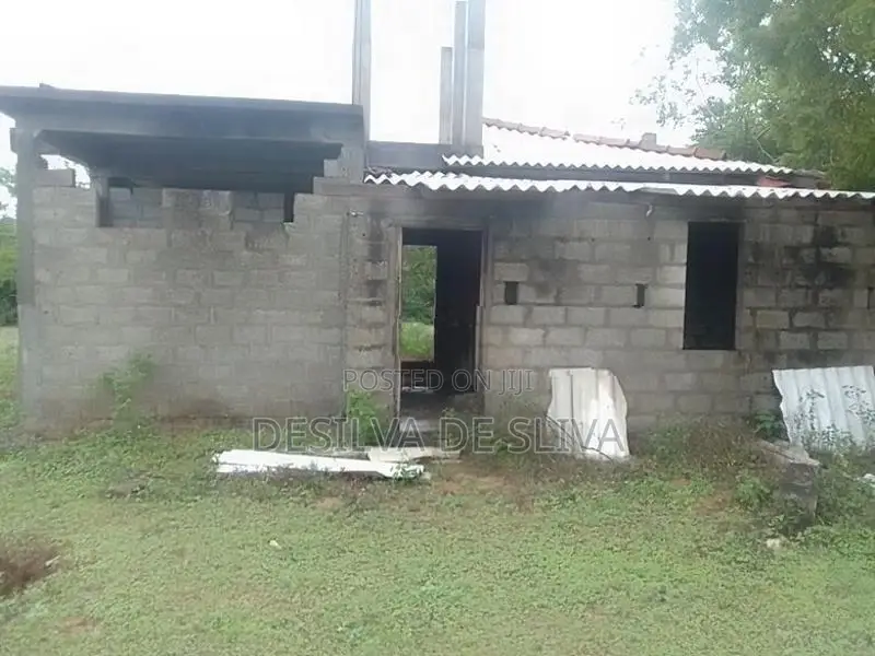 Land with Half Built Building for Sale Ranminithenna