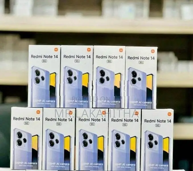 Xiaomi Redmi Note 14 5G 6GB|128GB| (Brand New)