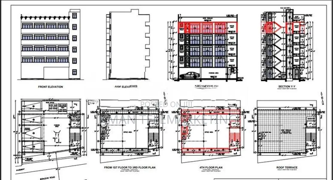 Under Construction Commercial Building for Rent In Colombo 13