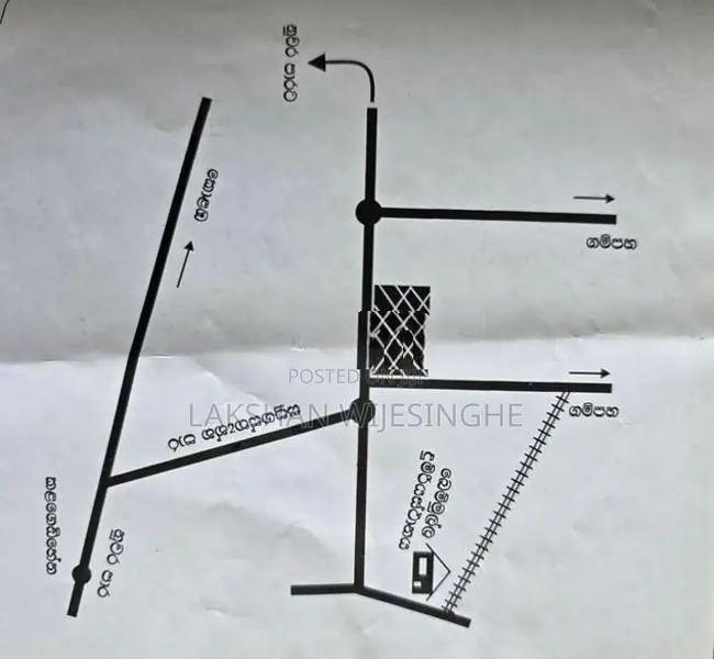 Land for sale 6.375P Gampaha - Yakkala