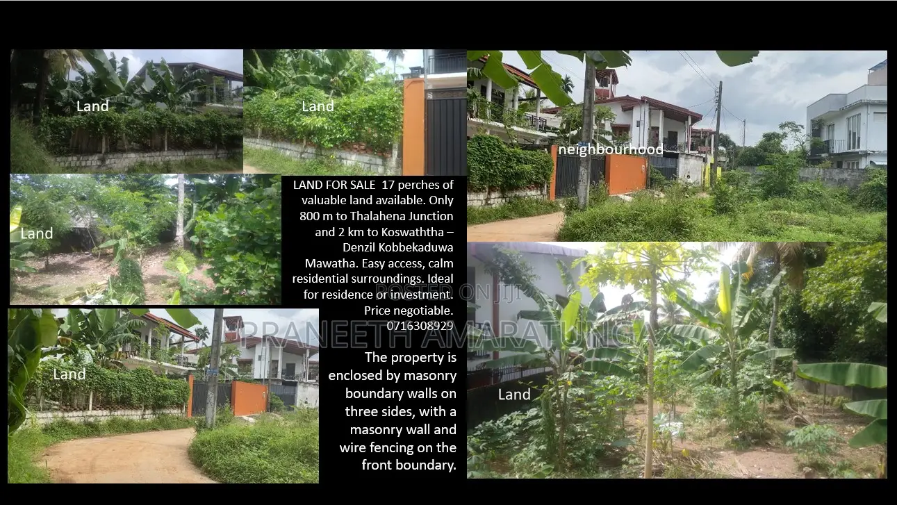 Land for Sale at Thalahena