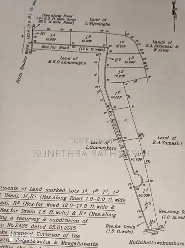 Land for Sale Homagama