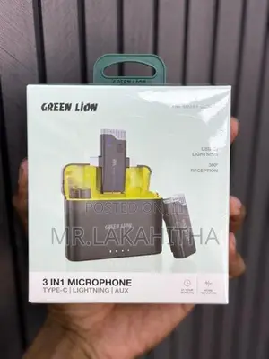 COLLER MIC GREEN LION 3 IN 1 |2 PERSON