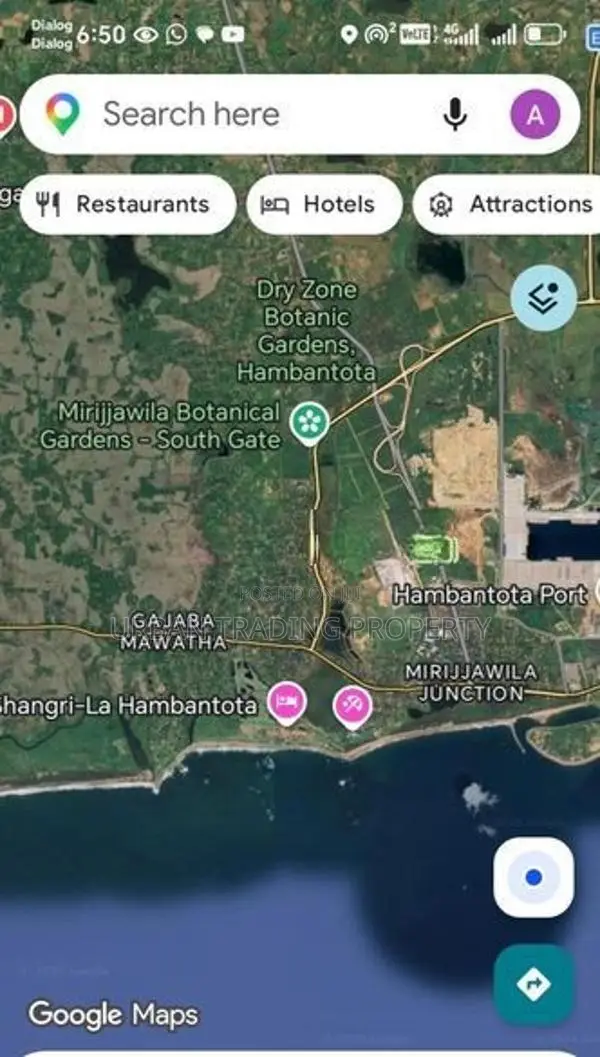 80 Perch Land with House for Sale - Hambantota Mirijjawila Navagamgoda