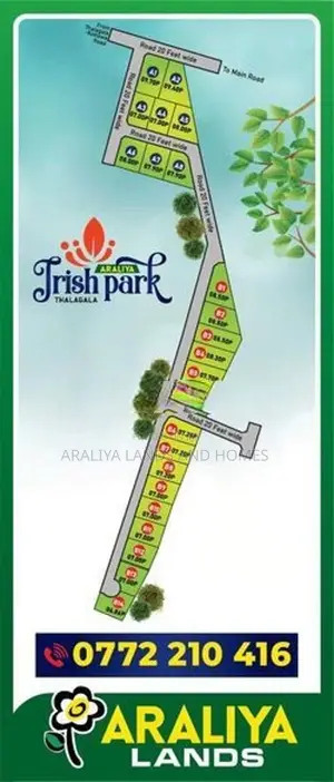 Higly Residentia Land Plots For Sale In Thalagala Faceing To 280 Road